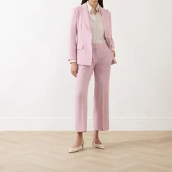 Bocca Cropped Straight Leg Trousers