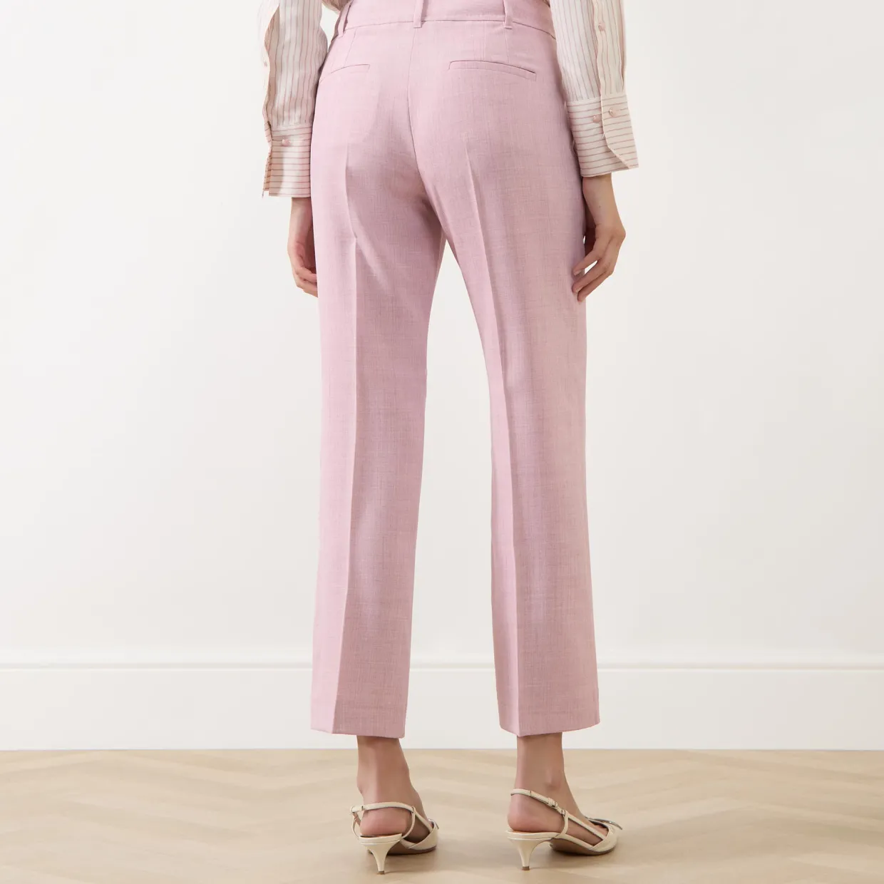 Bocca Cropped Straight Leg Trousers