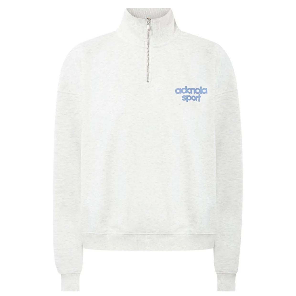 Bold Logo Half-Zip Sweatshirt
