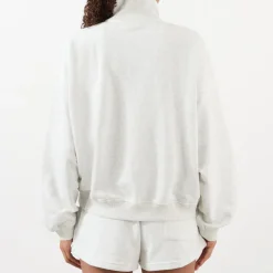 Bold Logo Half-Zip Sweatshirt