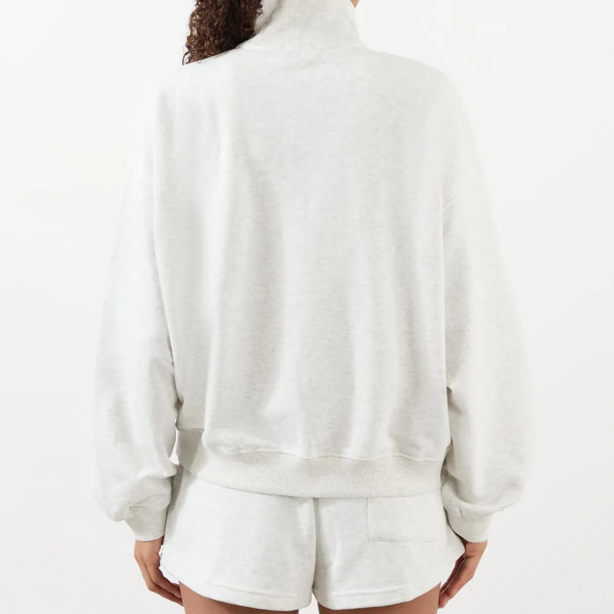 Bold Logo Half-Zip Sweatshirt