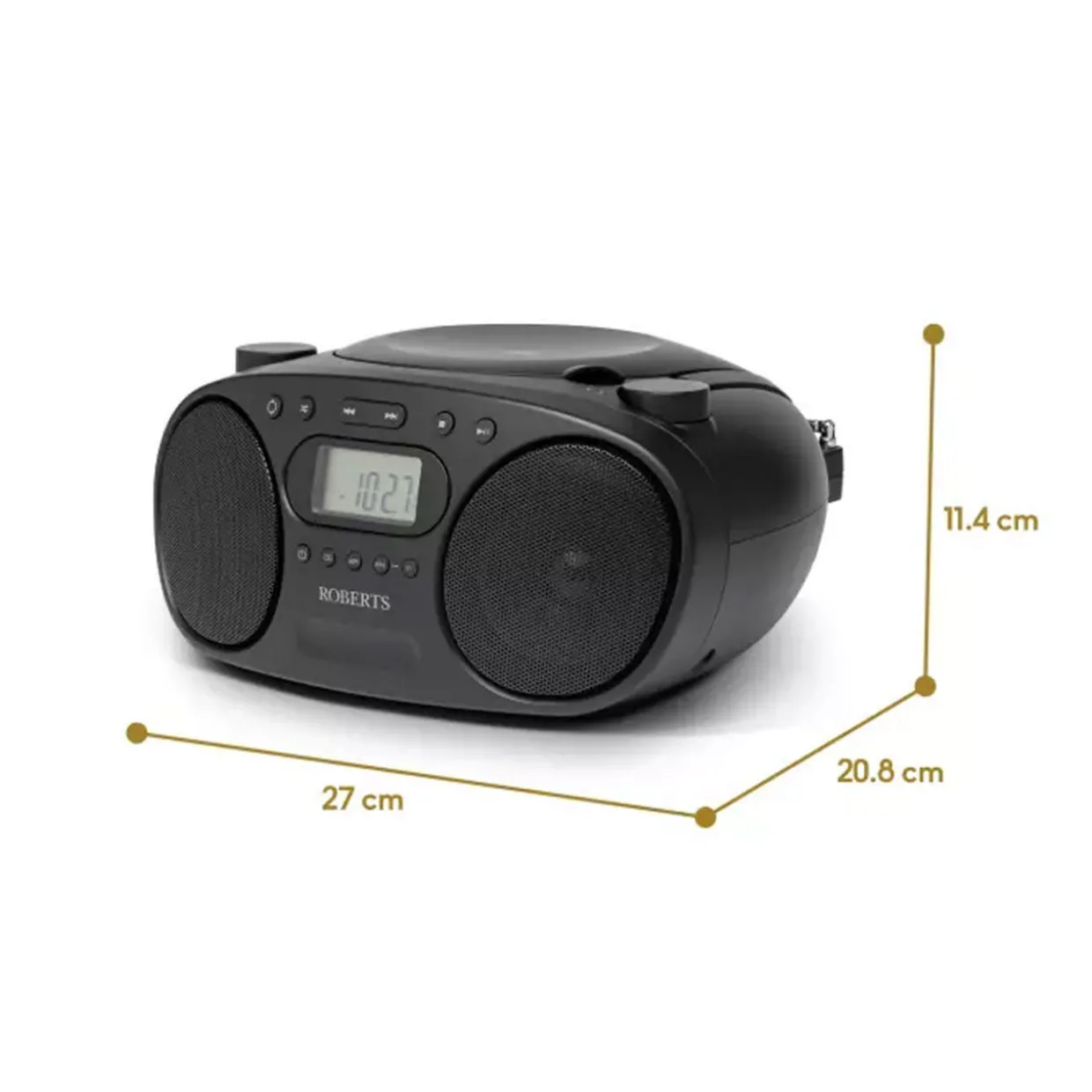 Boom box Cd Player Black