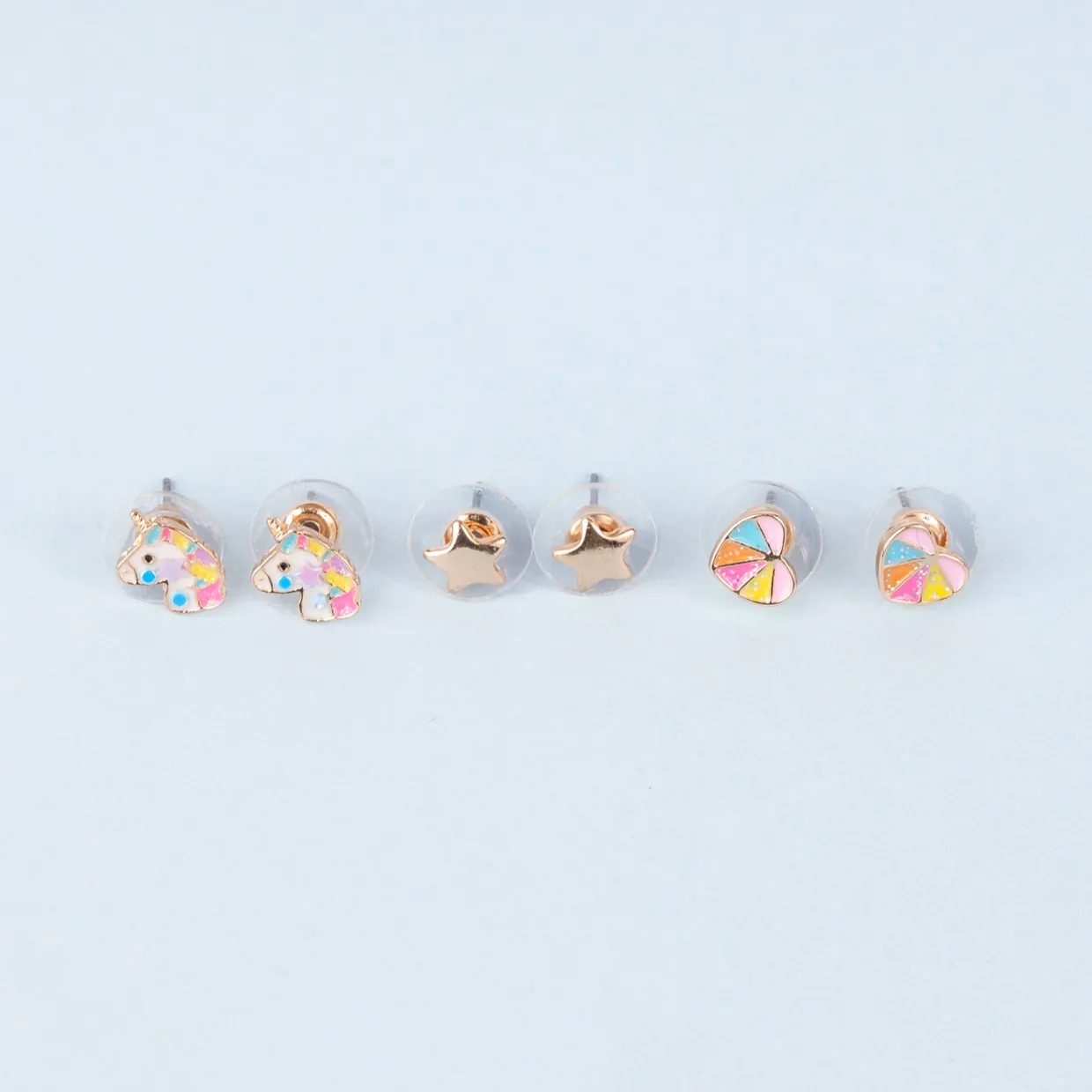Boutique Cheerful Studded Earrings Set of Three