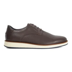 Bow Leather Lace-Up Shoes