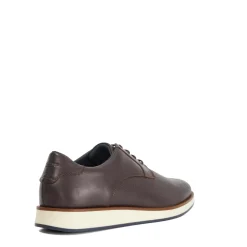 Bow Leather Lace-Up Shoes