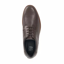 Bow Leather Lace-Up Shoes