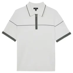 Bradford Half-Zip Tipped Polo Shirt