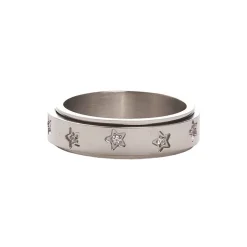 Brave Spinning Ring Sliver