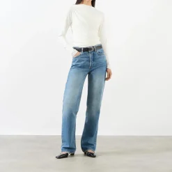 Bray Ruched Long-Sleeved Top