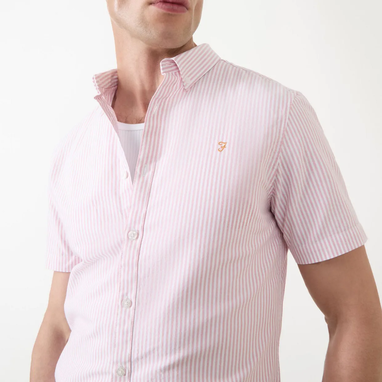 Brewer Striped Casual Shirt