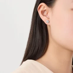 Brilliant Statement Trio-Prong Studs