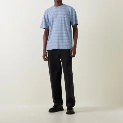 Brodine Striped Logo T-Shirt