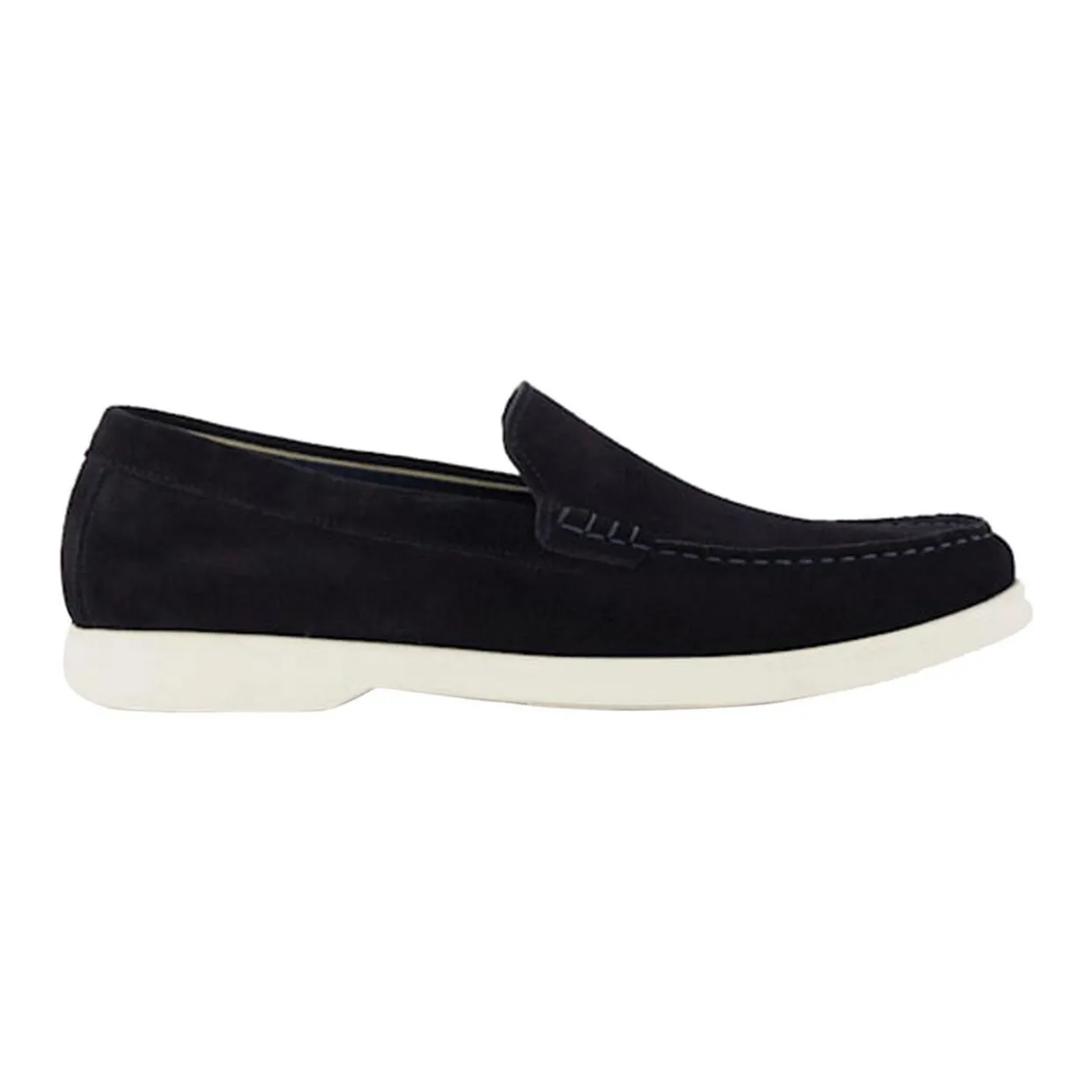 Buftonn Topstitch Casual Loafers