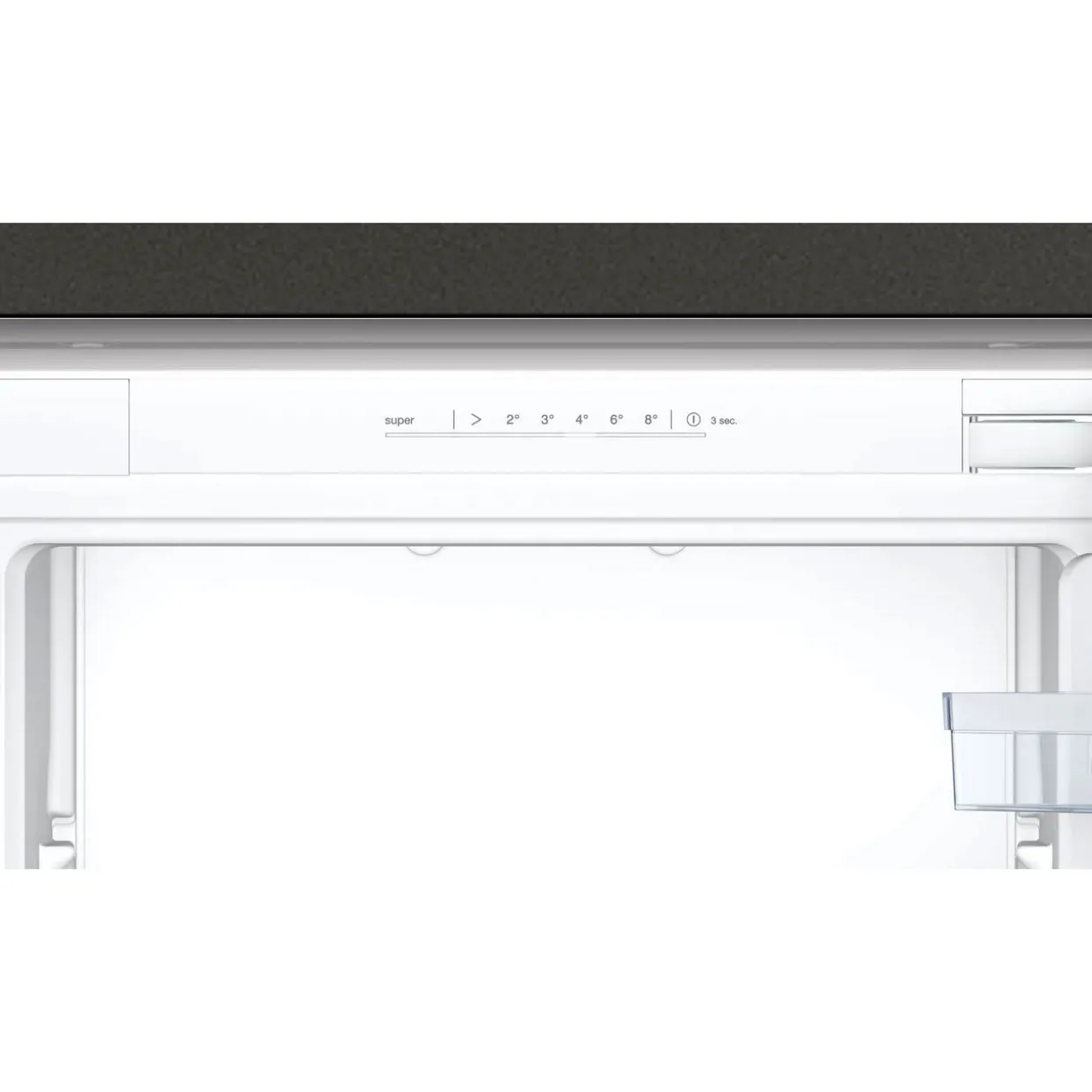 Built-in Fridge-Freezer with Freezer at Bottom