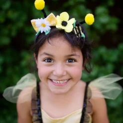 Bumble Bee Two-Piece Dress & Headband Set 5-6 Years