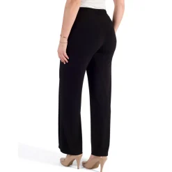 Button Detail Jersey Trouser