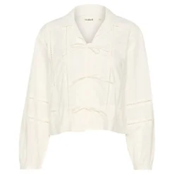 Calico Tie Ladder Lace Shirt
