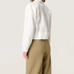 Calico Tie Ladder Lace Shirt
