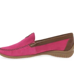 California Stitch-Detail Moccasins