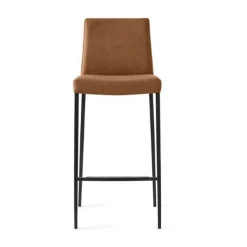 Calligaris Aida Stool Soft Tobacco