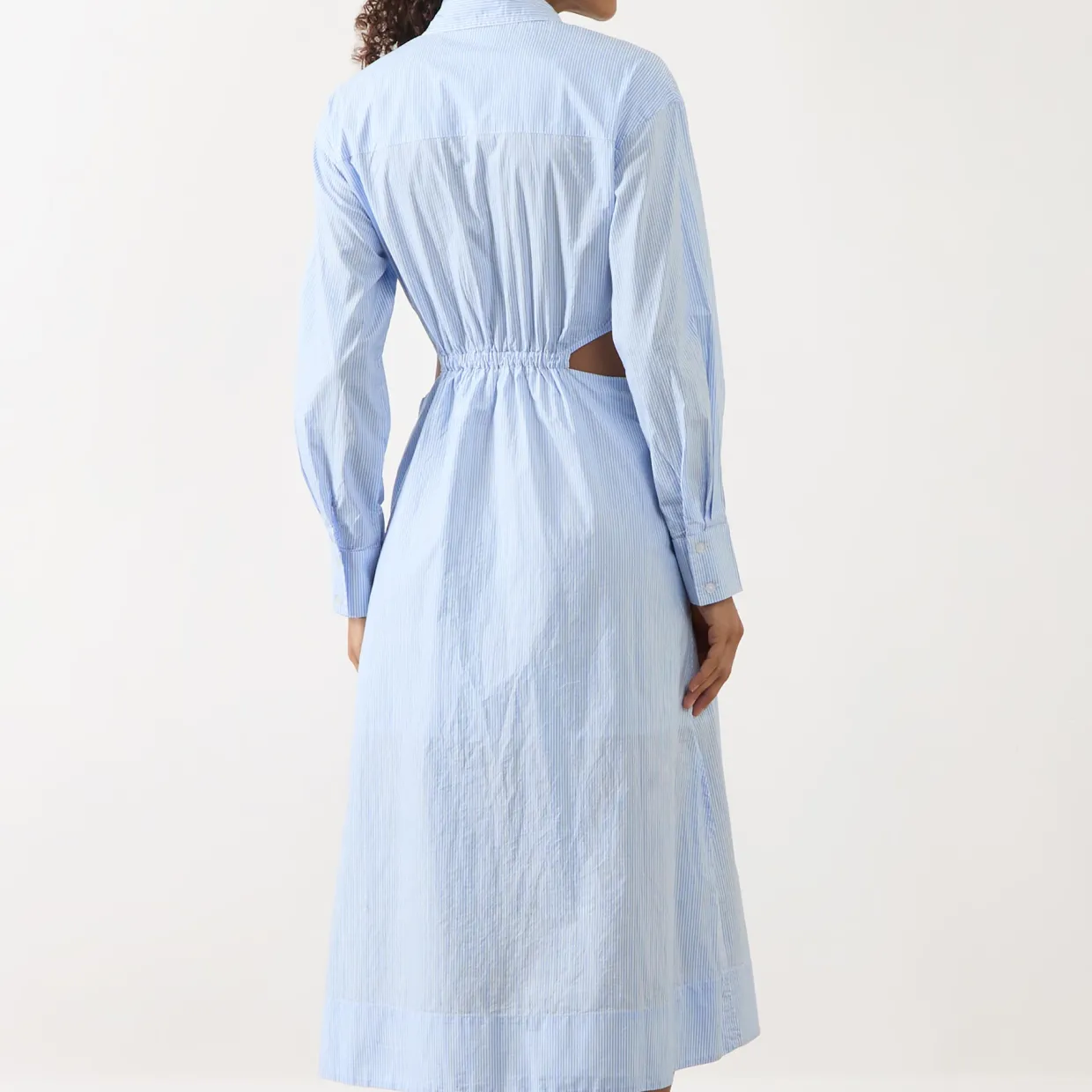 Camilla Pinstripe Shirt Dress