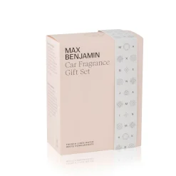 Car Fragrance Four-Piece Gift Set - White Pomegranate, French Linen Water
