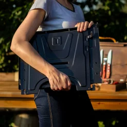 Carbon Steel Flat-Packed Portable BBQ Grill