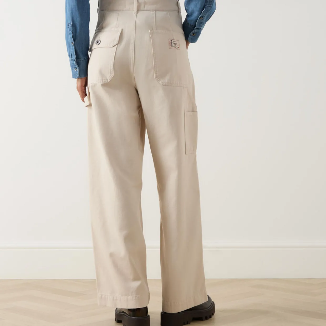 Caronte Straight Leg Drill Trousers