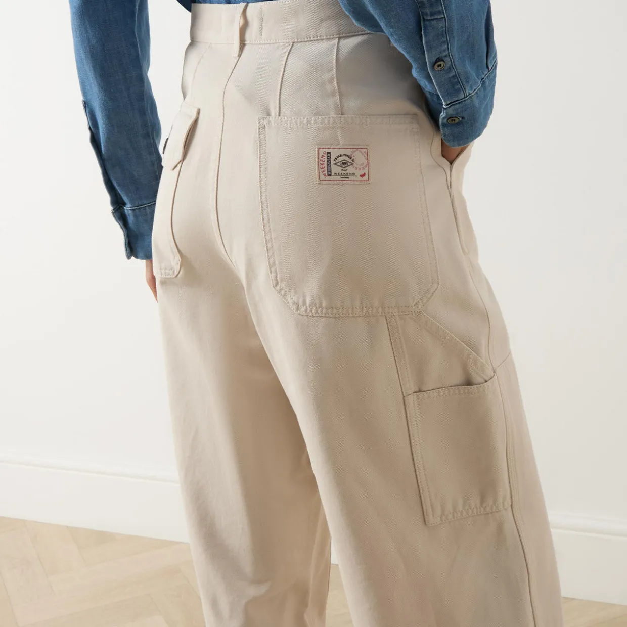 Caronte Straight Leg Drill Trousers