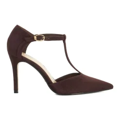 Castered Pointed Toe Stiletto Pumps