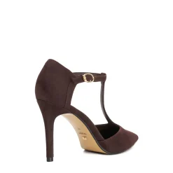 Castered Pointed Toe Stiletto Pumps