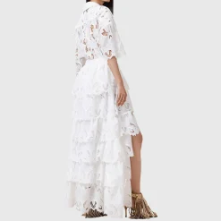 Cavarly Tiered Broderie Anglaise Skirt