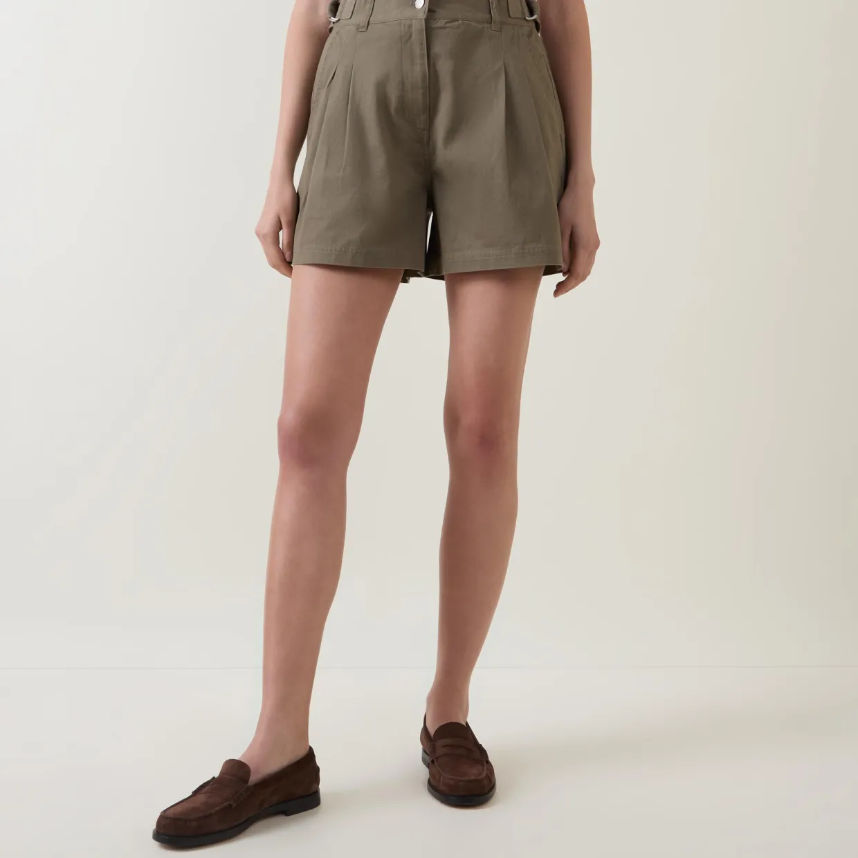 Cecile Pleated Shorts
