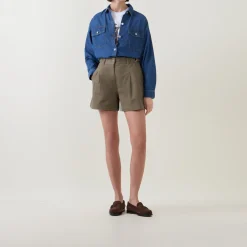 Cecile Pleated Shorts