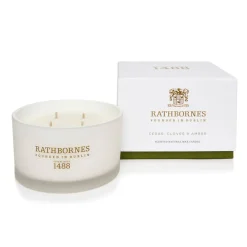 Cedar, Cloves and Ambergris Luxury Candle