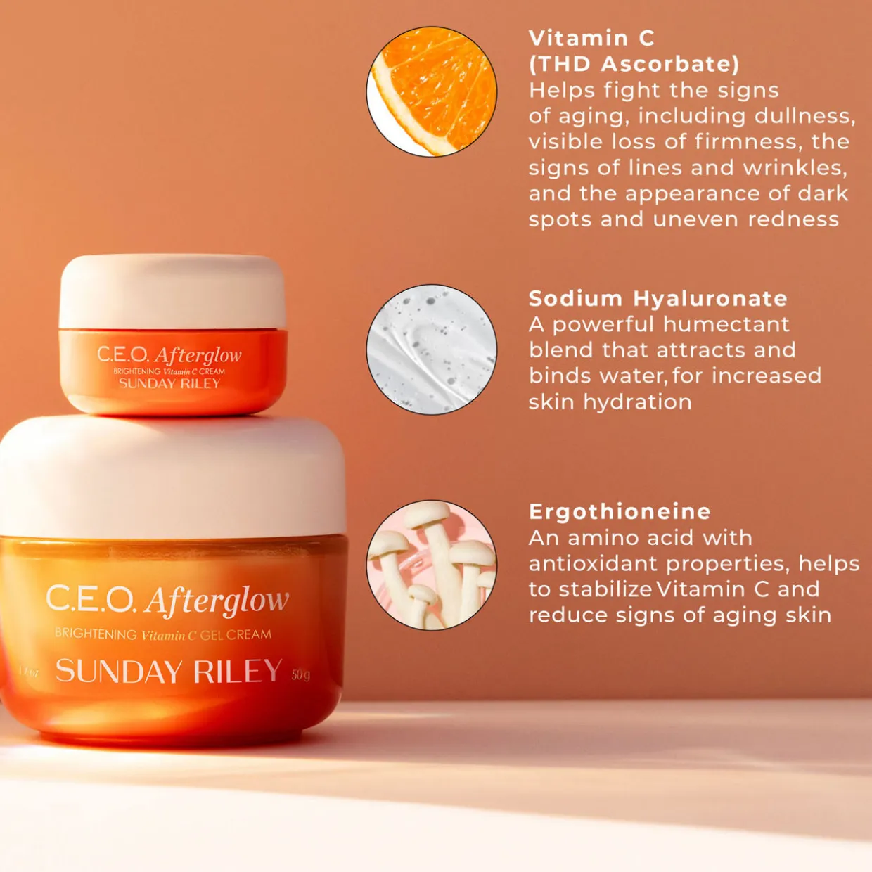 CEO Afterglow Brightening Vitamin C Moisturizer