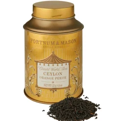 Ceylon Orange Pekoe Round Tea Tin