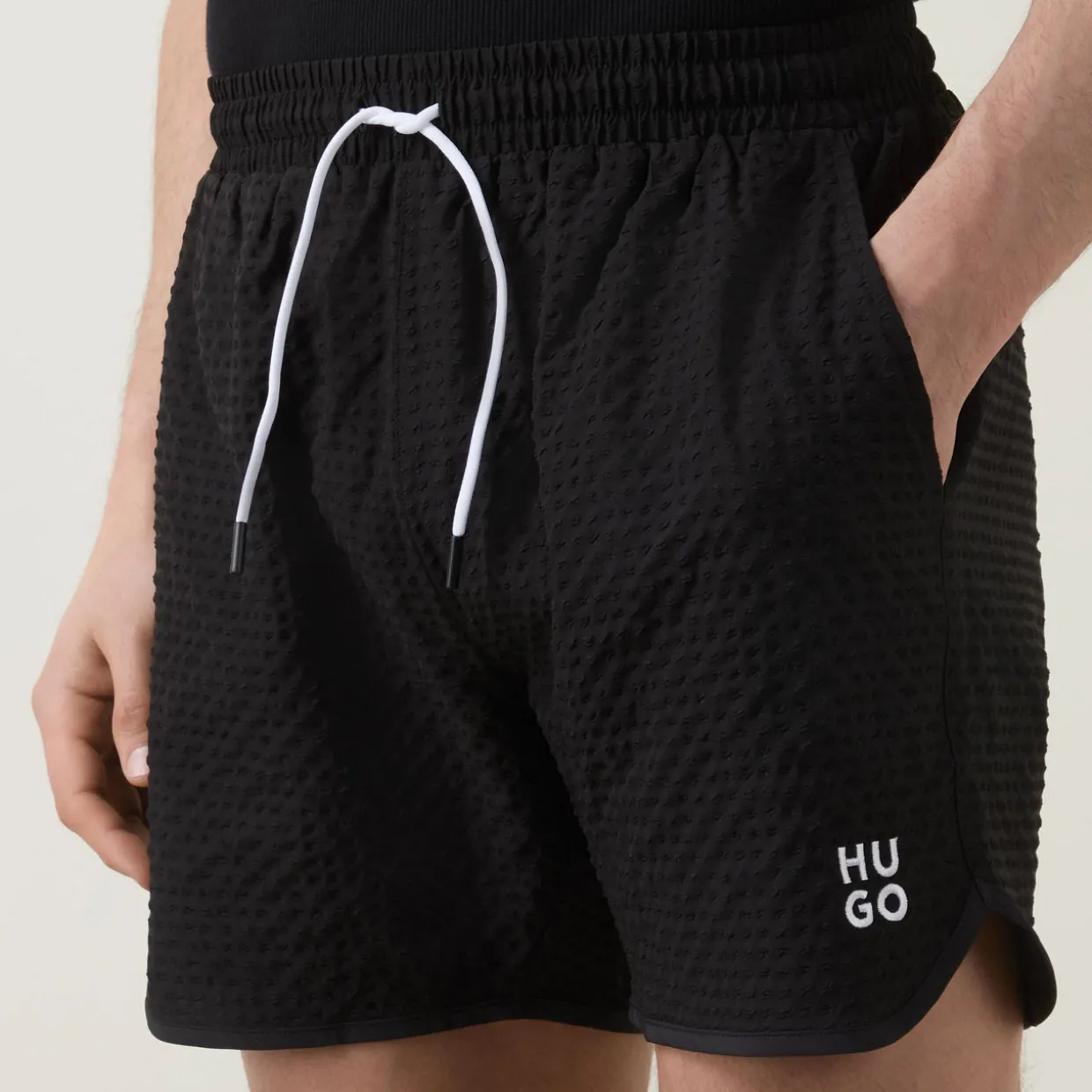 Chaffle Textured Swim Shorts