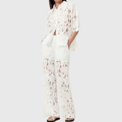 Charli Embroidered Lace Shirt