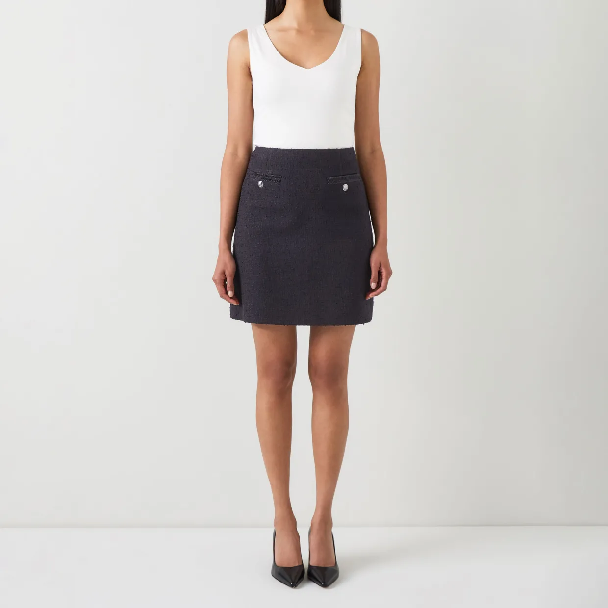 Charlie Tweed Skirt