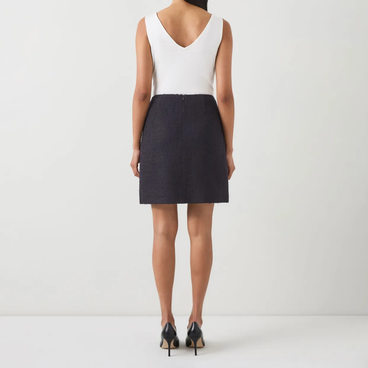 Charlie Tweed Skirt
