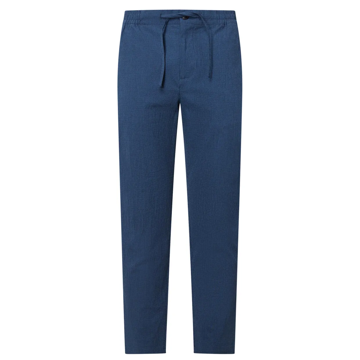 Check Seersucker Trousers