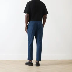 Check Seersucker Trousers