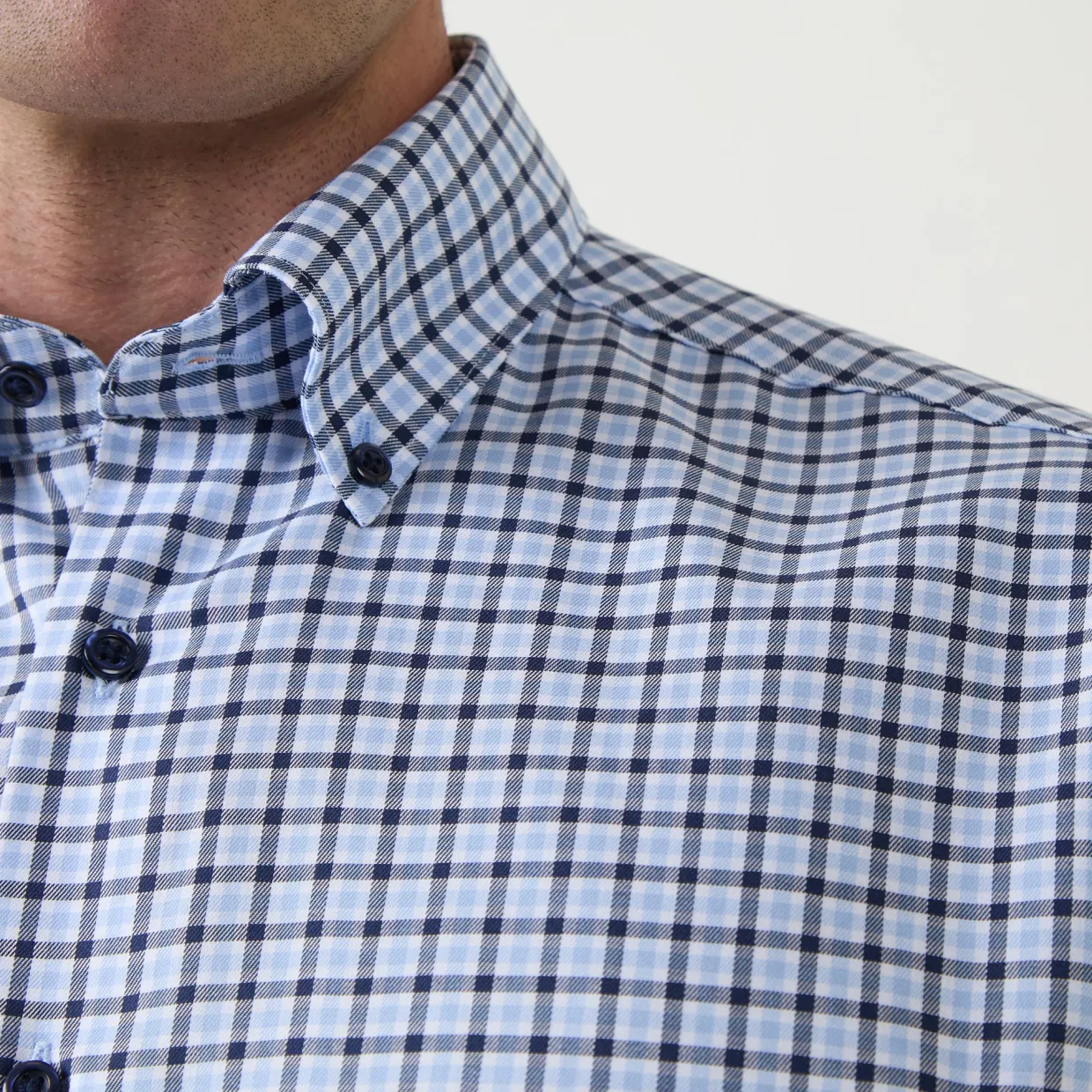 Check Single Cuff Shirt