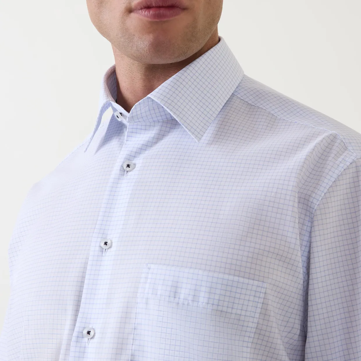 Check Single-Cuff Shirt