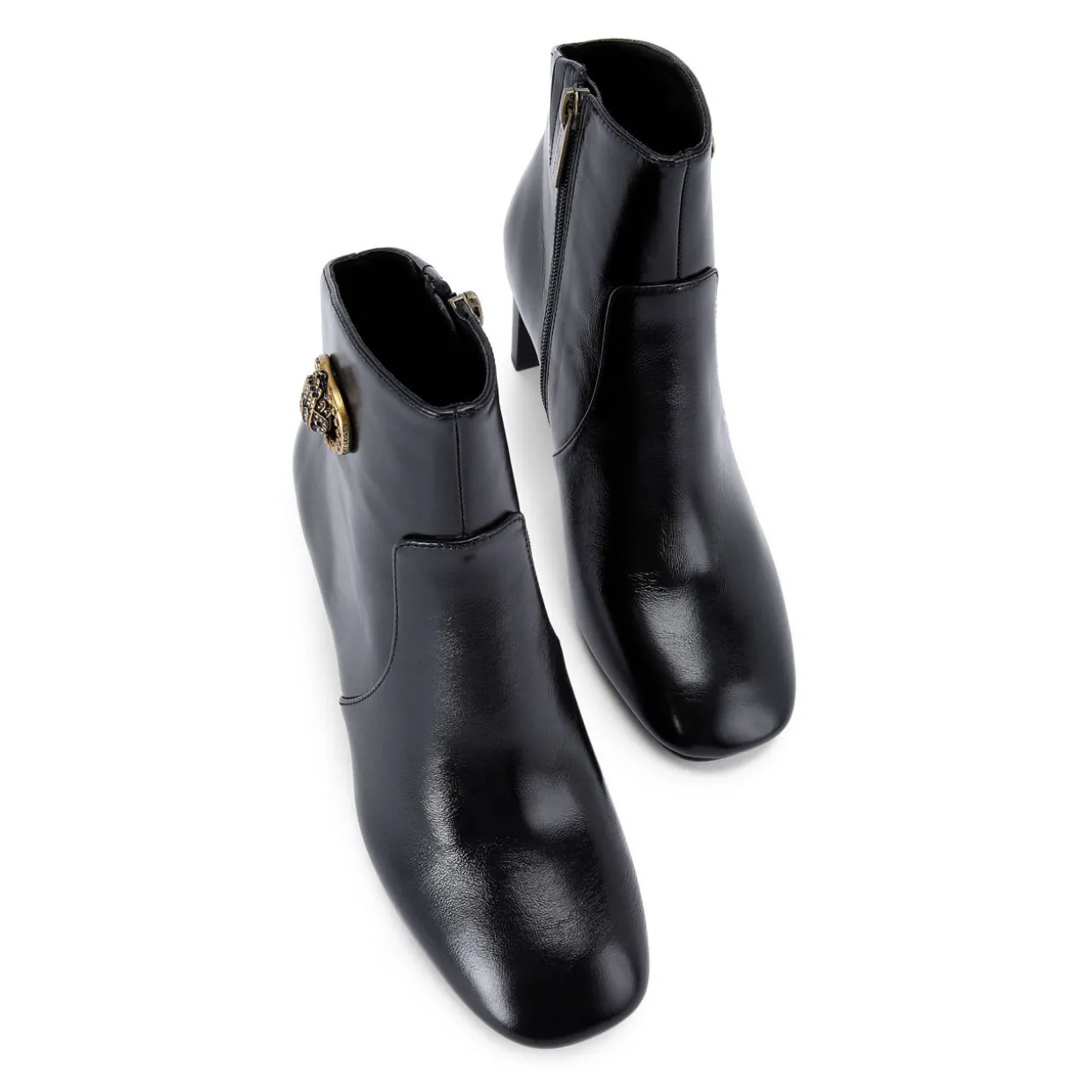 Chelsea Square-Toe Ankle Boots