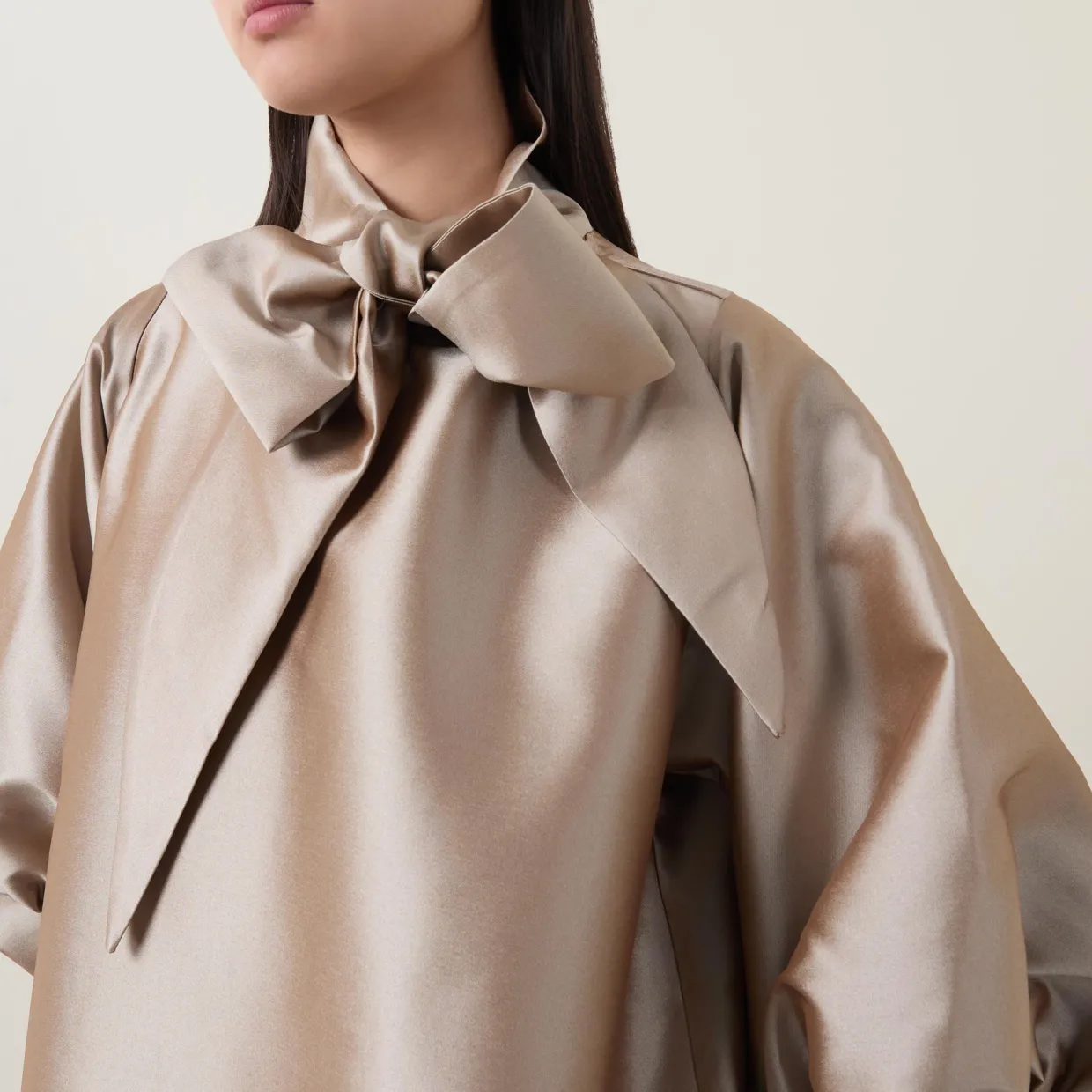 Chloe Bow-Detail Dress