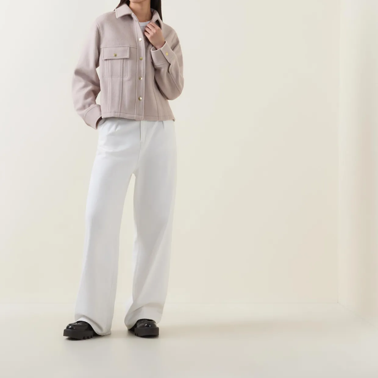 Chloe Double Pocket Overshirt