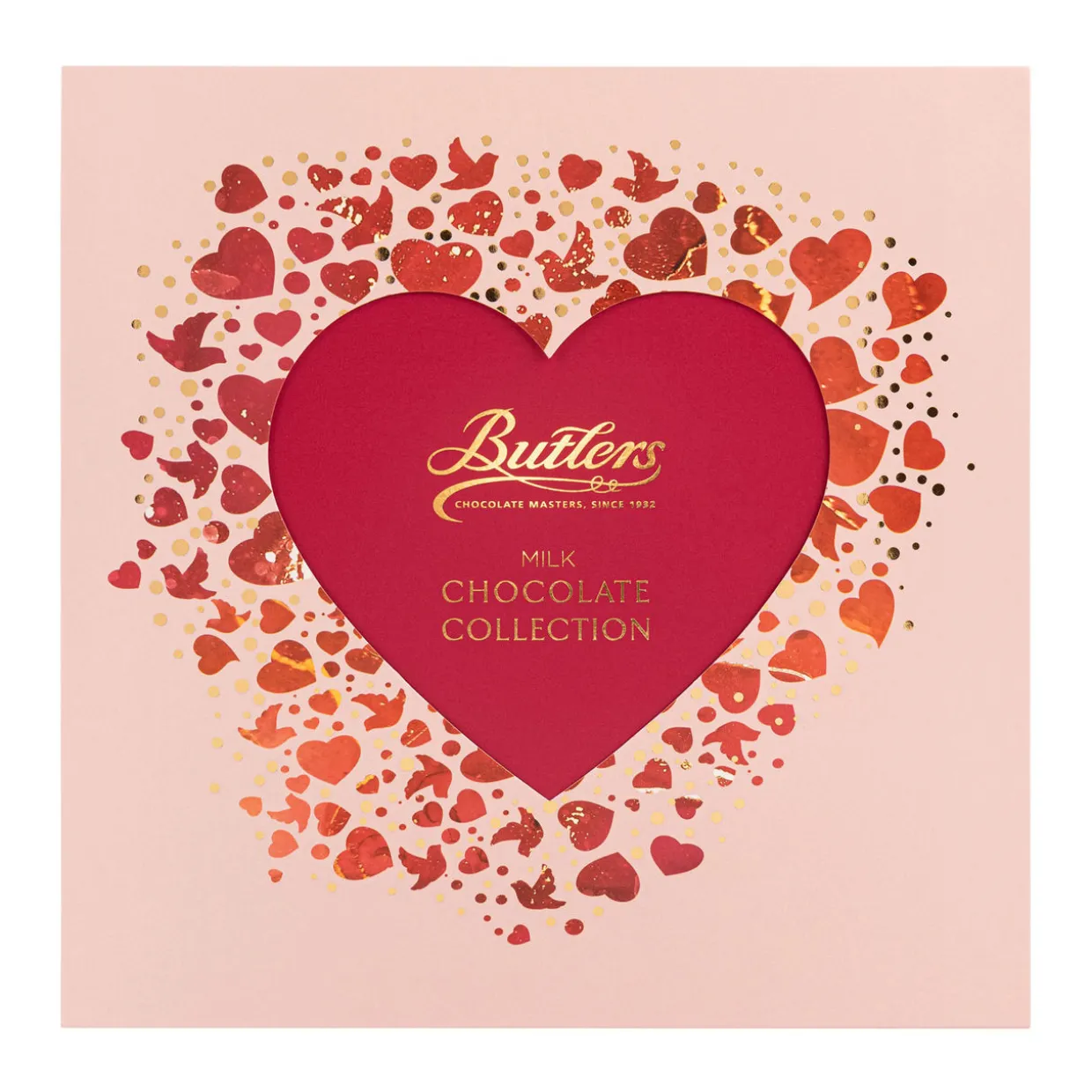Chocolate Collection Heart Motif Box