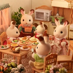 Chocolate Rabbit Family